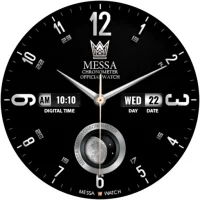 Classic Watch Aluminum Black